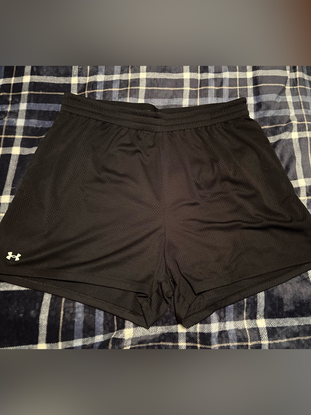 Under Armour Women’s Black Mesh Athletic Shorts